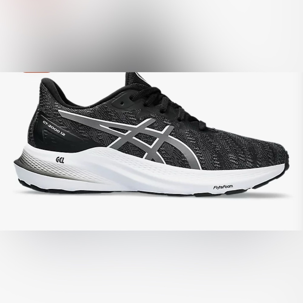 ASICS GT-2000 12 GRADE SCHOOL Black Running Shoes
